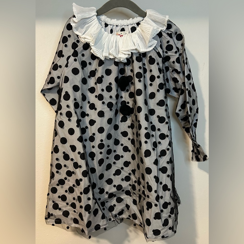 NWT SIAOMIMI PLAY HARLEQUIN DRESS COLOR IS BLACK STAR - Picture 1 of 6